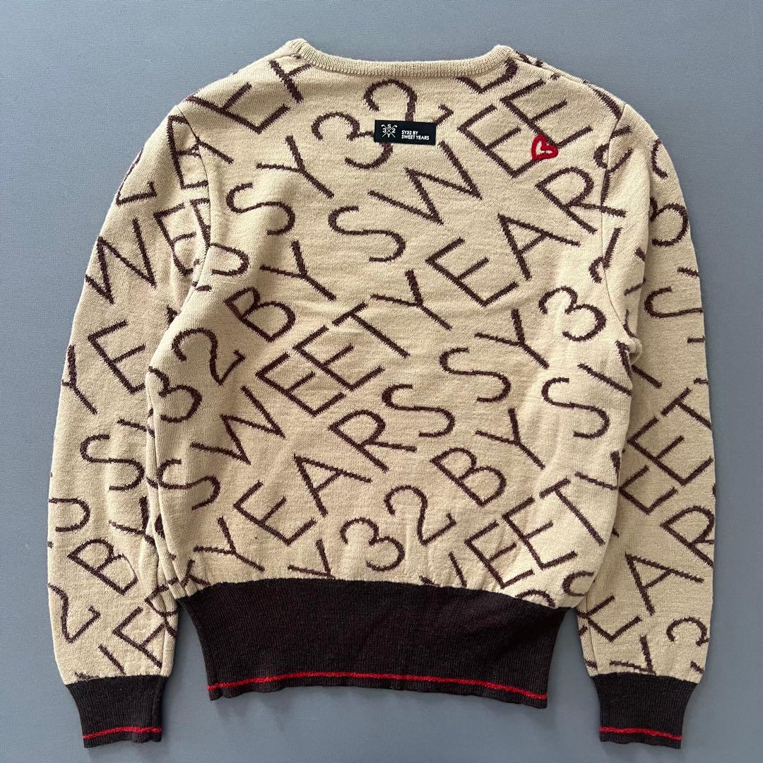 SY32 SWEET YEARS セットアップ　レディース　上下　ゴルフ　ニット