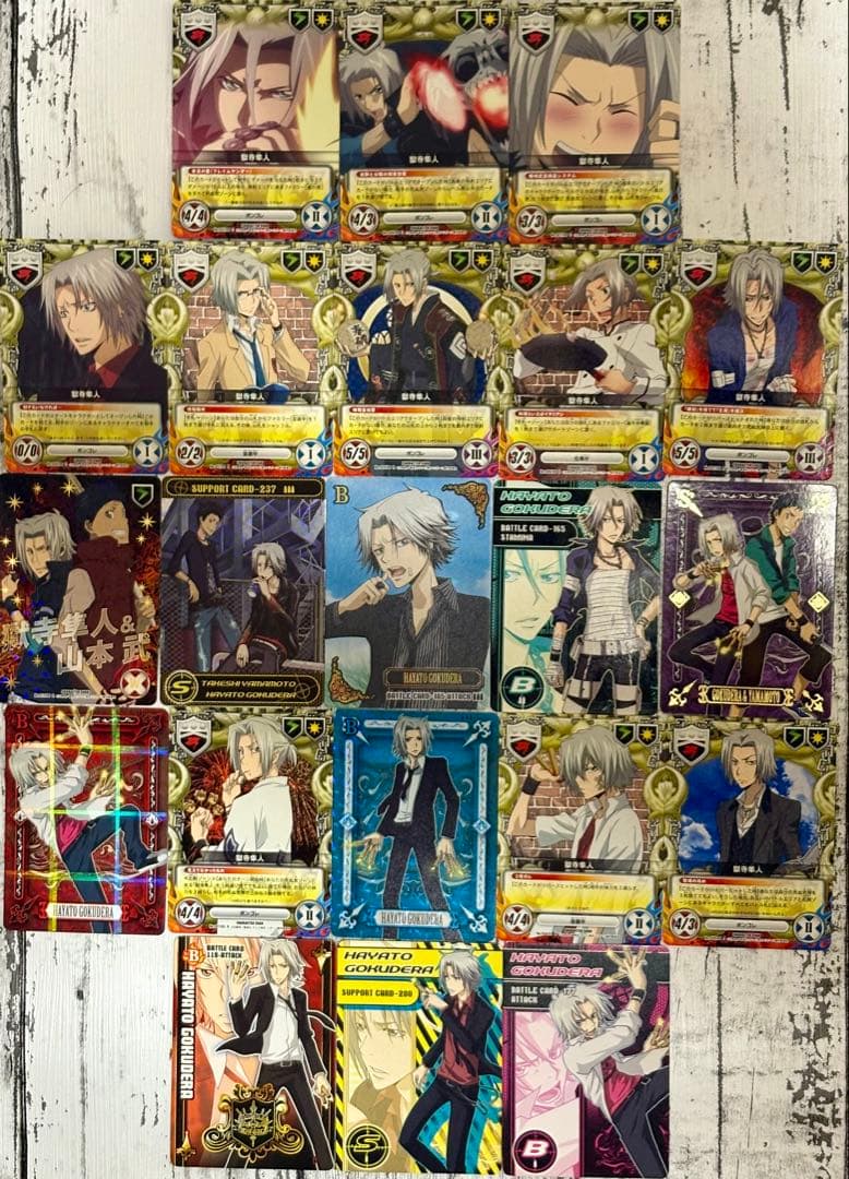 獄寺隼人　REBORN　リボーン　CCG　サザンクロスバトル　カード　まとめ売り