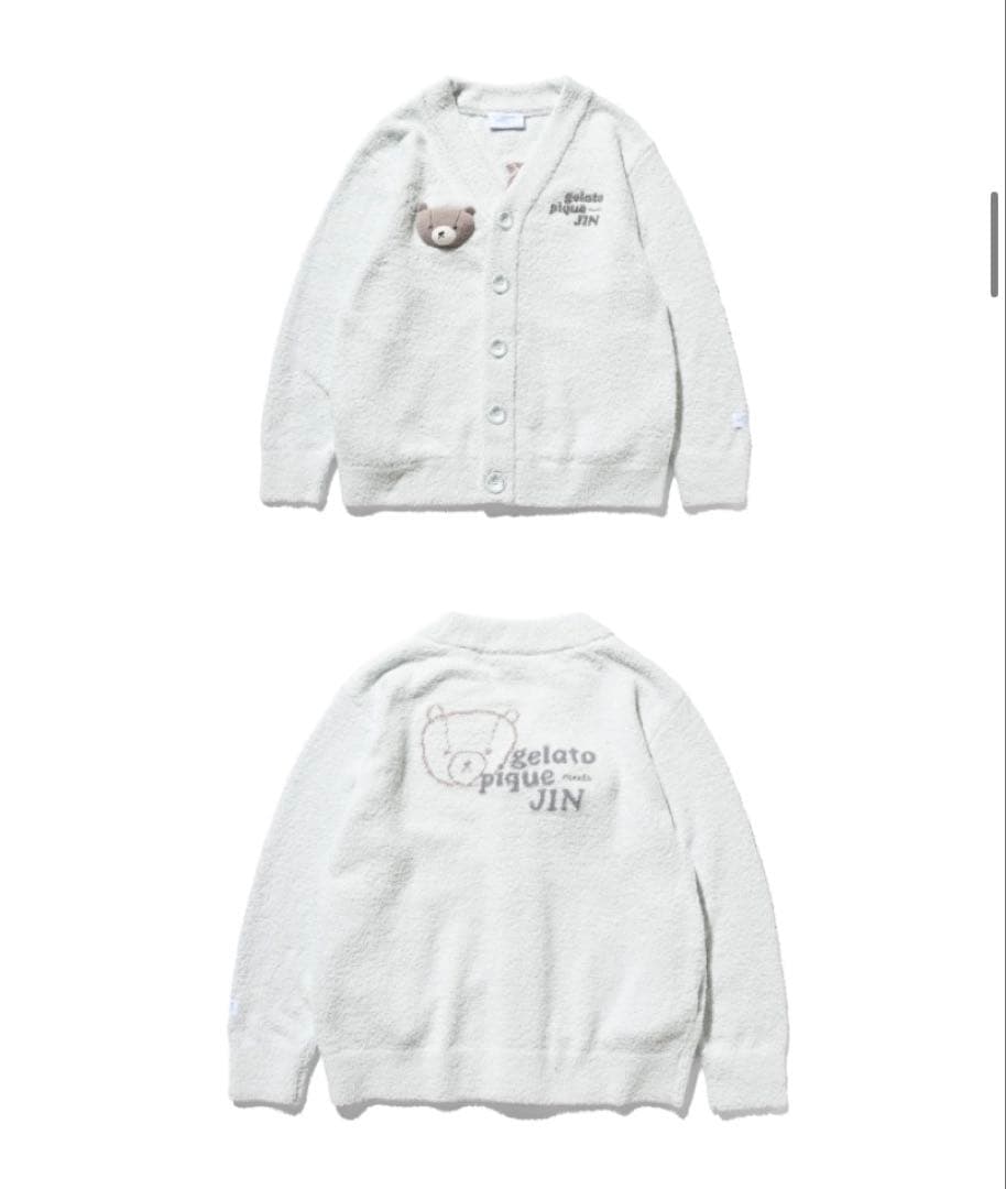 BTS JIN ジェラートピケコラボレーション　CARDIGAN (MINT)