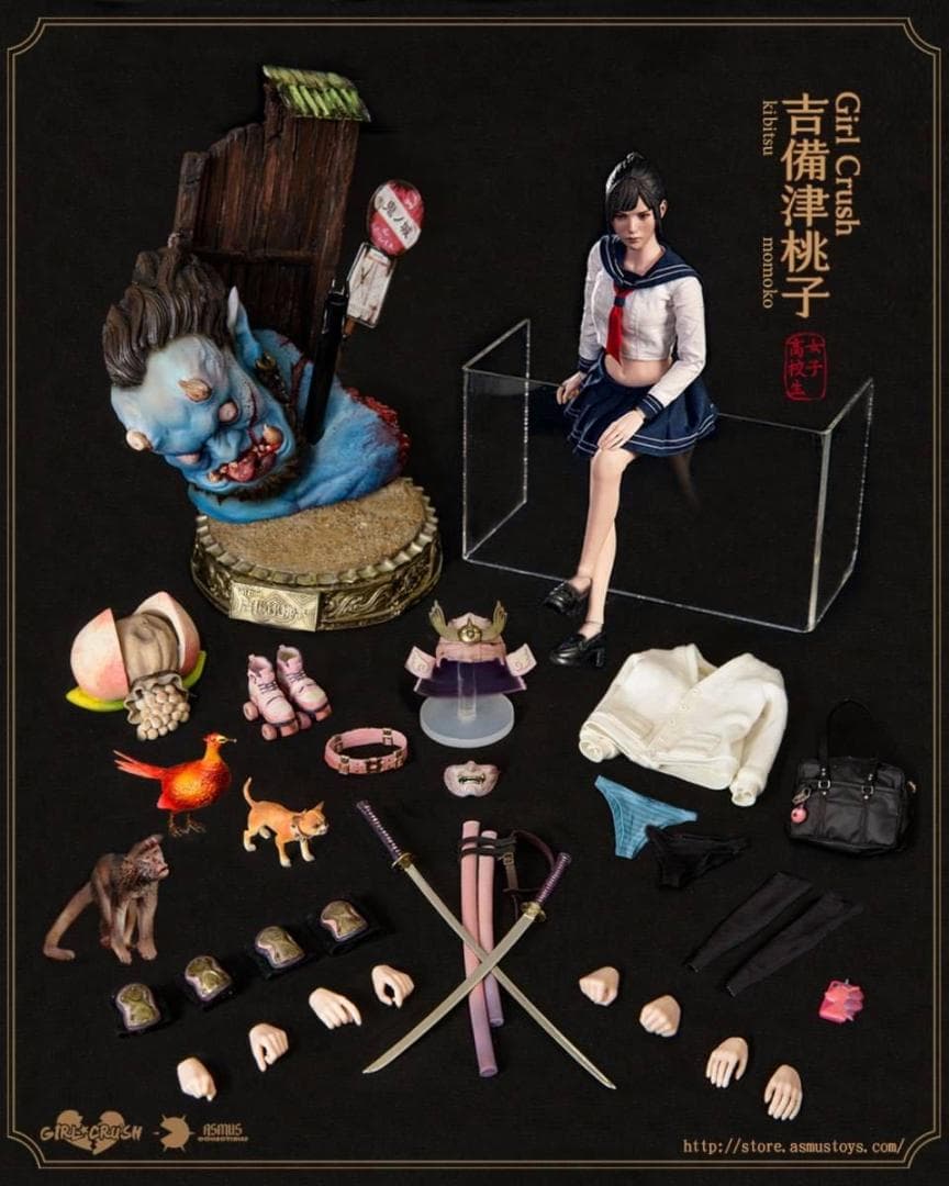 Asmus Toys 1/6 爆裂ガール 第2弾 吉備津桃子 桃太郎 GC002