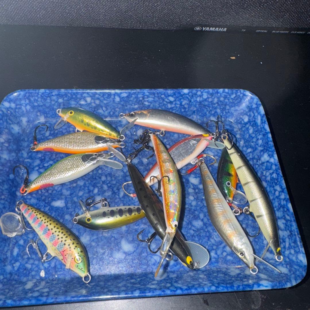 T craft ルアーボックス ハンドメイドルアー詰め合わせ 渓流 トラウト