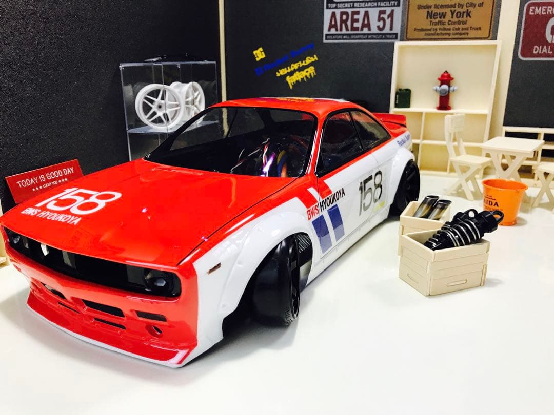 ラジコン　ドリフト　Rocket Bunny S14 ラジコンボディ