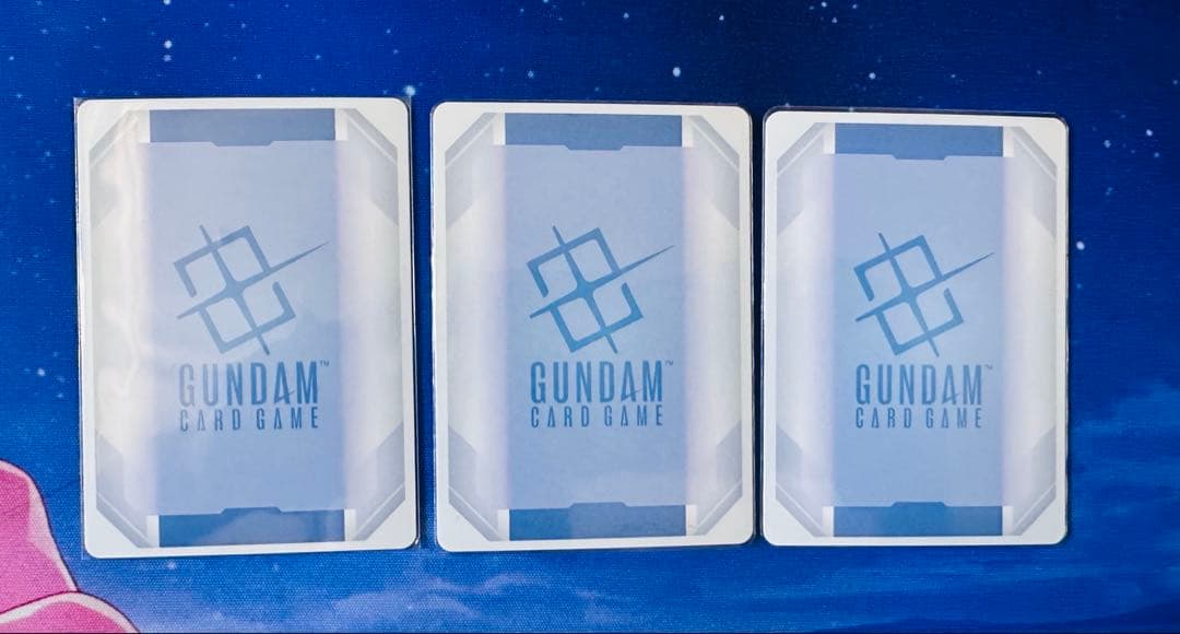 ガンダムカードゲーム　ウイングガンダム　ゼロ　パラレル　3枚