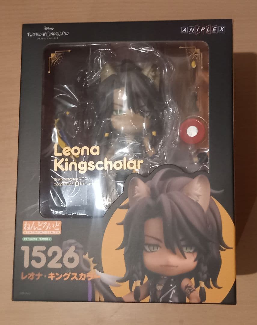 ツイステ ねんどろいど レオナ・キングスカラー 特典缶バッジ＆グッズ付き