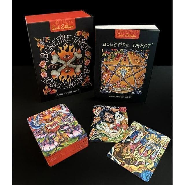 ★正規品タロットカード★クール＆パワフル✨タトゥーアウトサイダーアートのデッキ