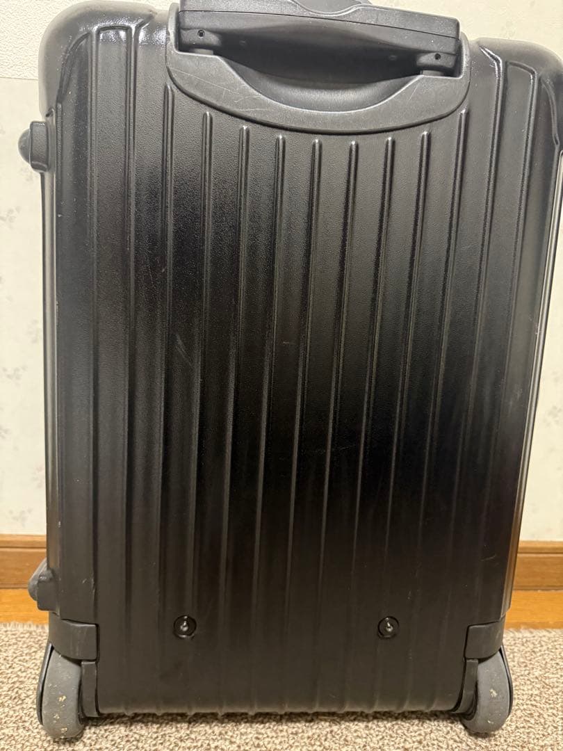 美品RIMOWAリモワsalsaサルサ機内持込キャリーバッグスーツケース黒2輪