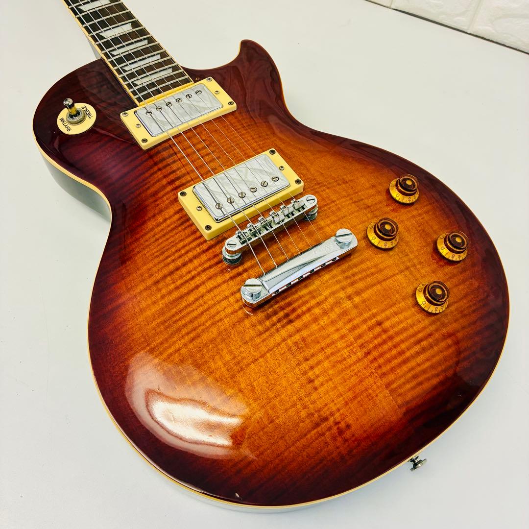 Epiphone レスポール スタンダード トラ杢 ブラウンサンバースト