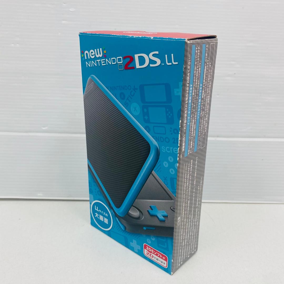 ★未使用品★極美品Newニンテンドー2DS LLブラック×ターコイズ生産終了