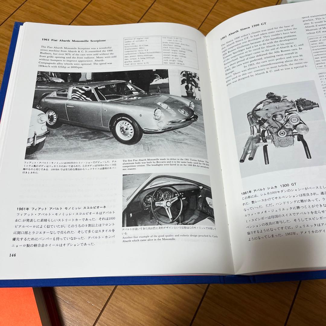 絶版　入手困難　ABARTH　GUIDE　アバルトガイド　FAZA版　カーグラ