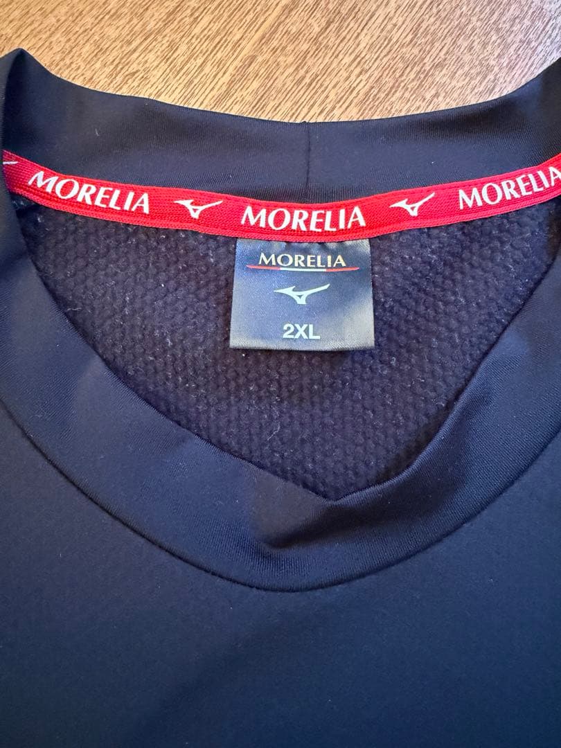 Mizuno Morelia 長袖　 2XL ブラック　上下セット