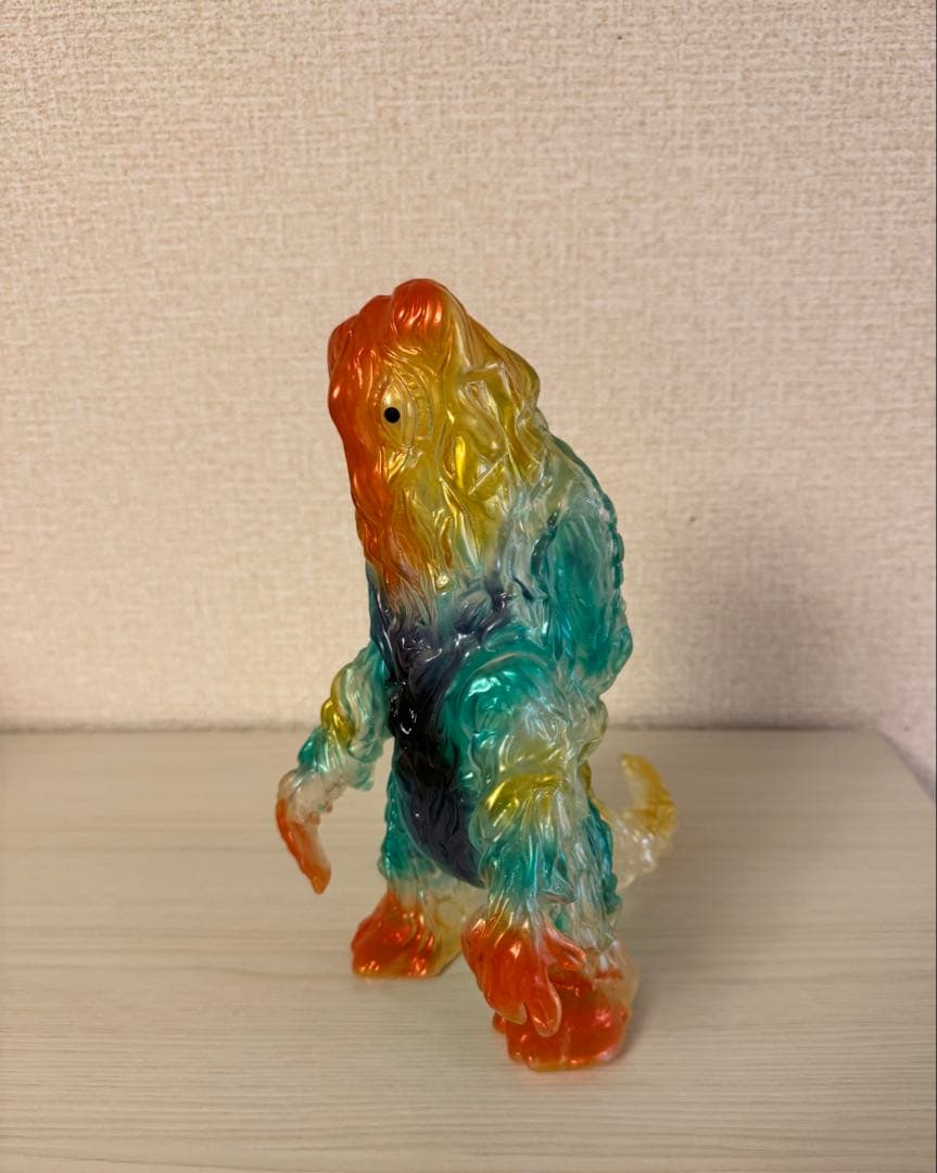 ヘドラ ブルマァク ソフビ オーロラカラー 怪獣 おもちゃ