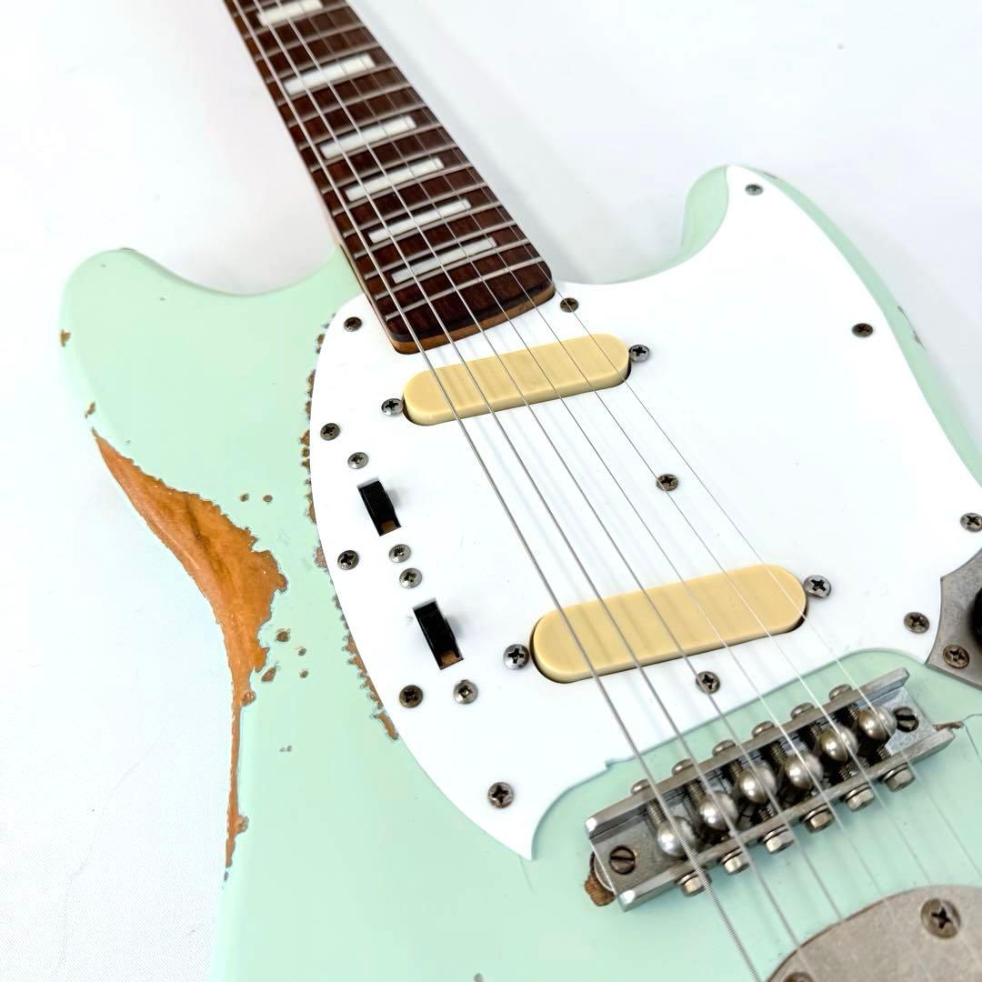 【オーダー品】Mustang Type ハードレリック ムスタング エレキギター