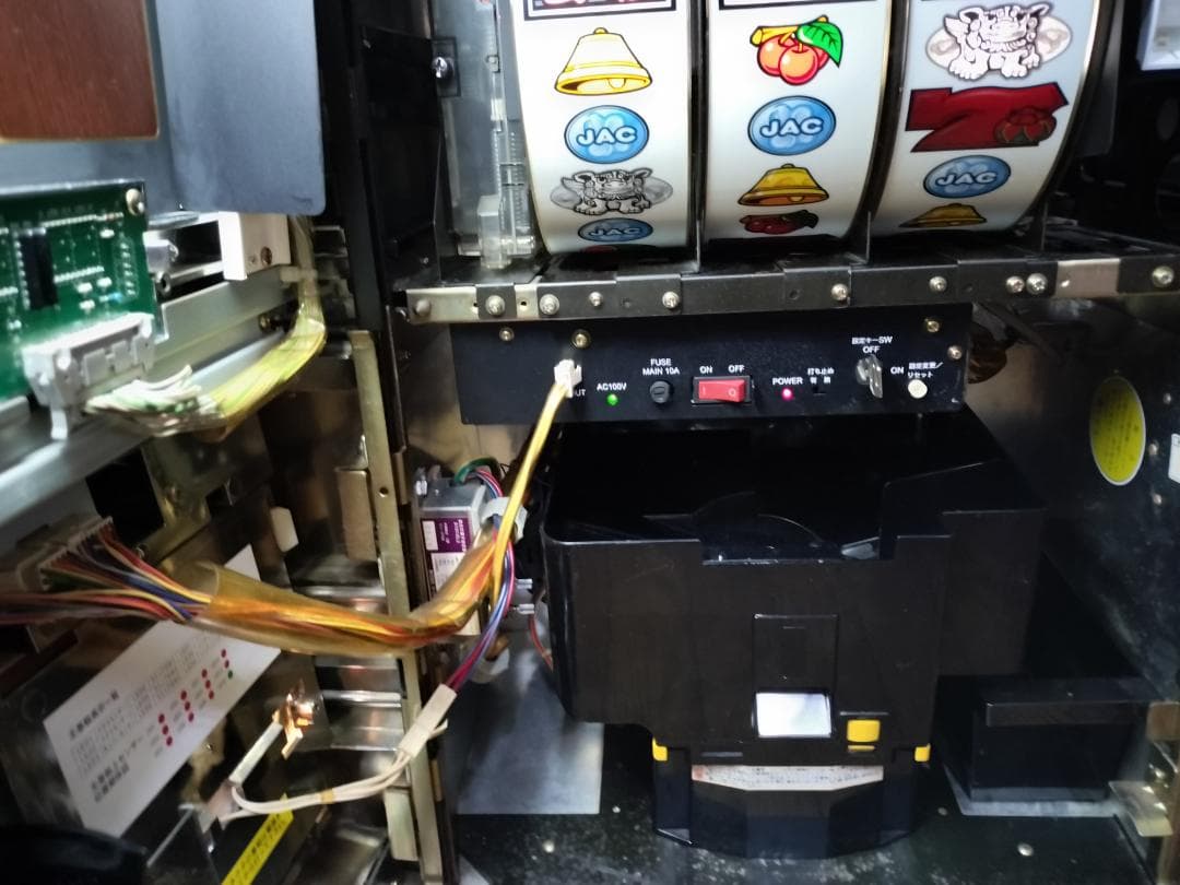 【パチスロ実機】オリンピア★島娘25【オートプレイ付不要機付】４号機・レア