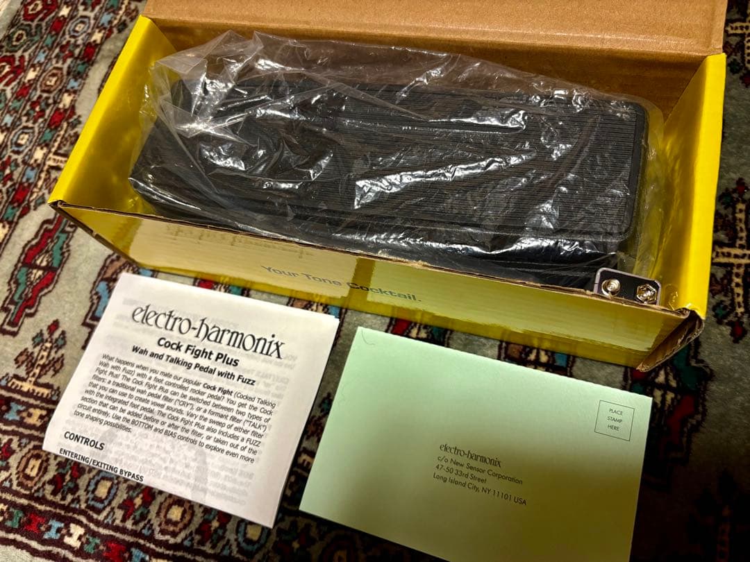 Electro-Harmonix Cock Fight Plus 新品同様