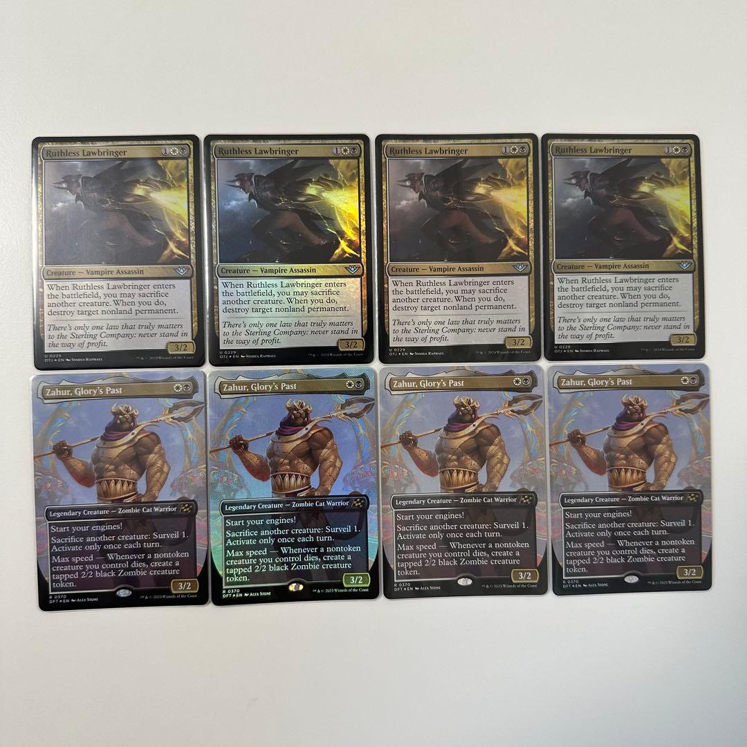 MTG/オルゾフ(白黒)サクリファイスデッキパーツ/英語/Foil/合計×36枚