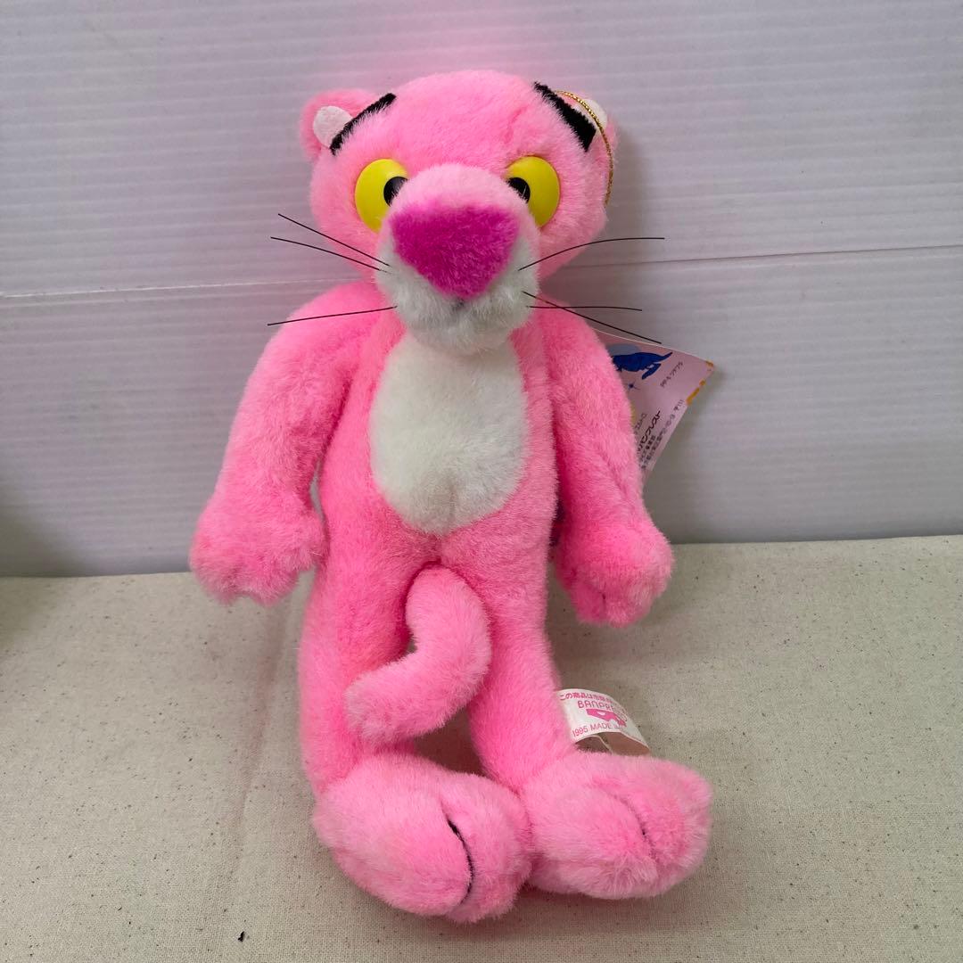【1995年製★5点セット】ピンクパンサー　ぬいぐるみ　バンプレスト　非売品