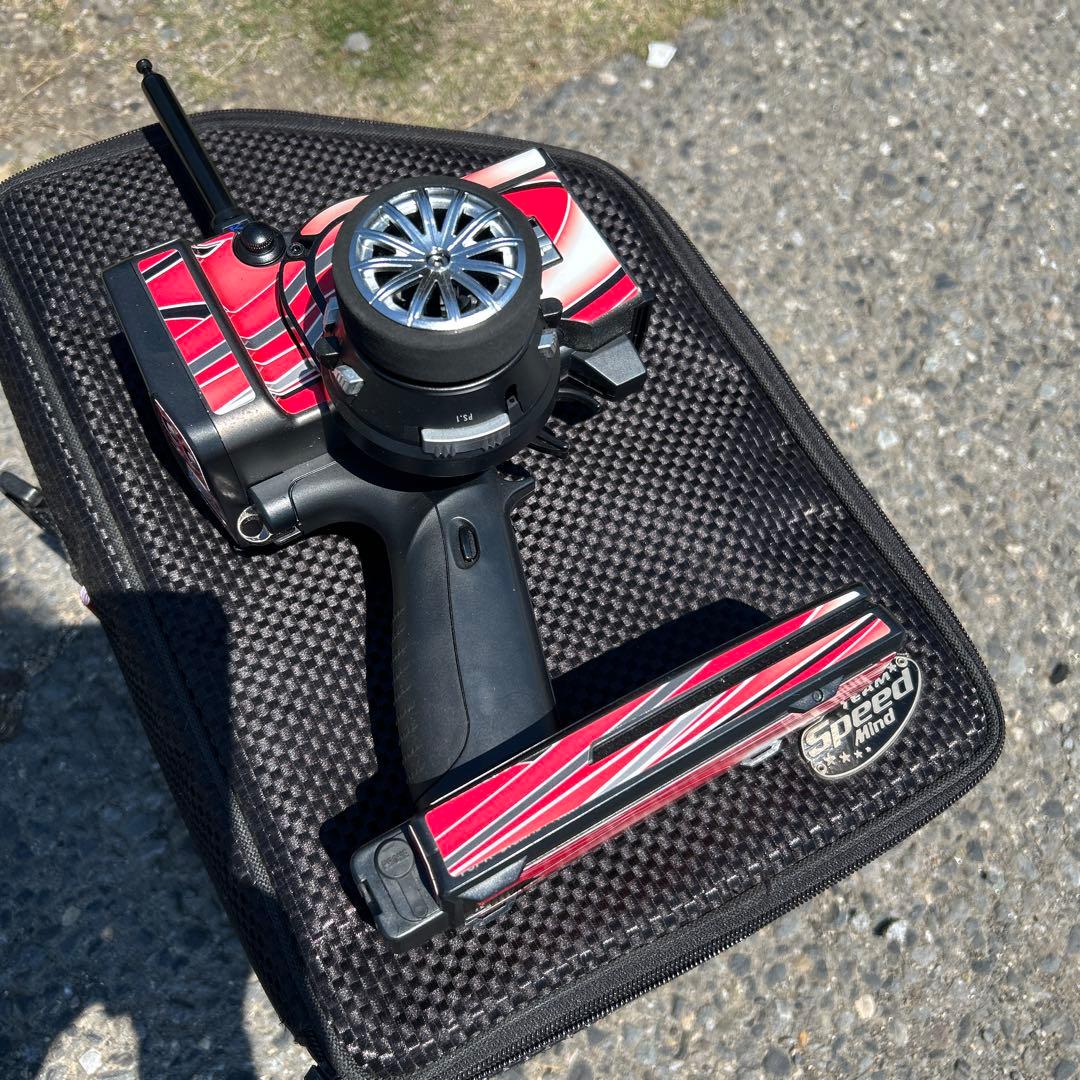 エンジン２速ミッション　ラジコンカーとプロポ　スターター全て揃ったセット