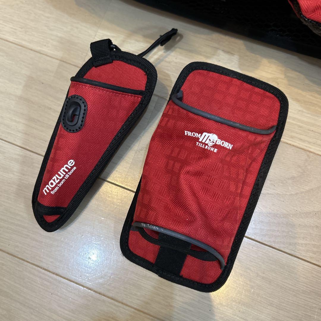 美品 マズメ レッドムーン9th ライフジャケット