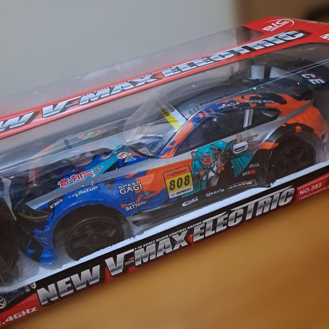 初音ミク　痛車モデル　NEW V-MAX ELECTRIC 　ラジコン