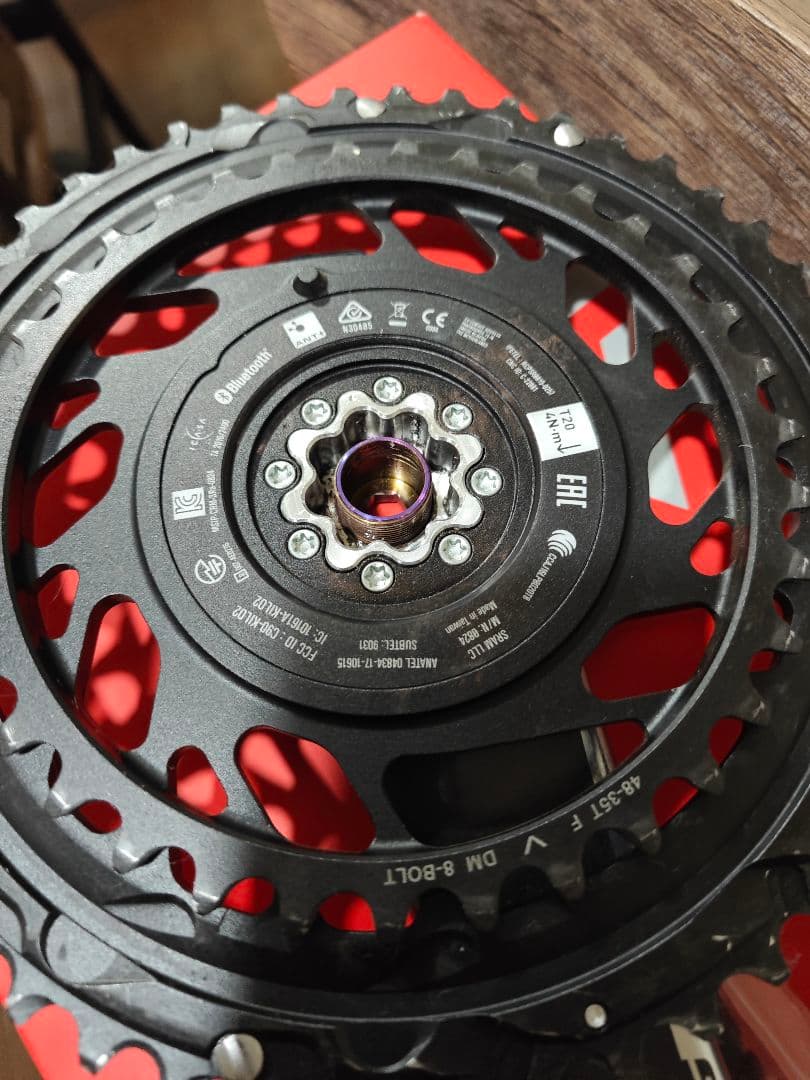 パーツ sram red axs power meter 48/35t 172,5mm