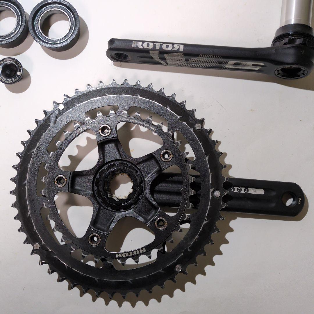 ROTOR 3D クランクセット 52/36 110 BCD