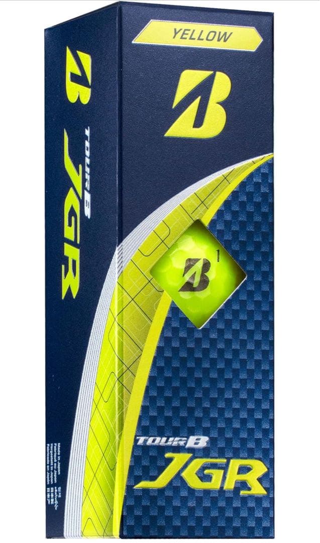 ブリヂストンTOUR B JGR ゴルフボール25年イエロー 2ダース(24個)