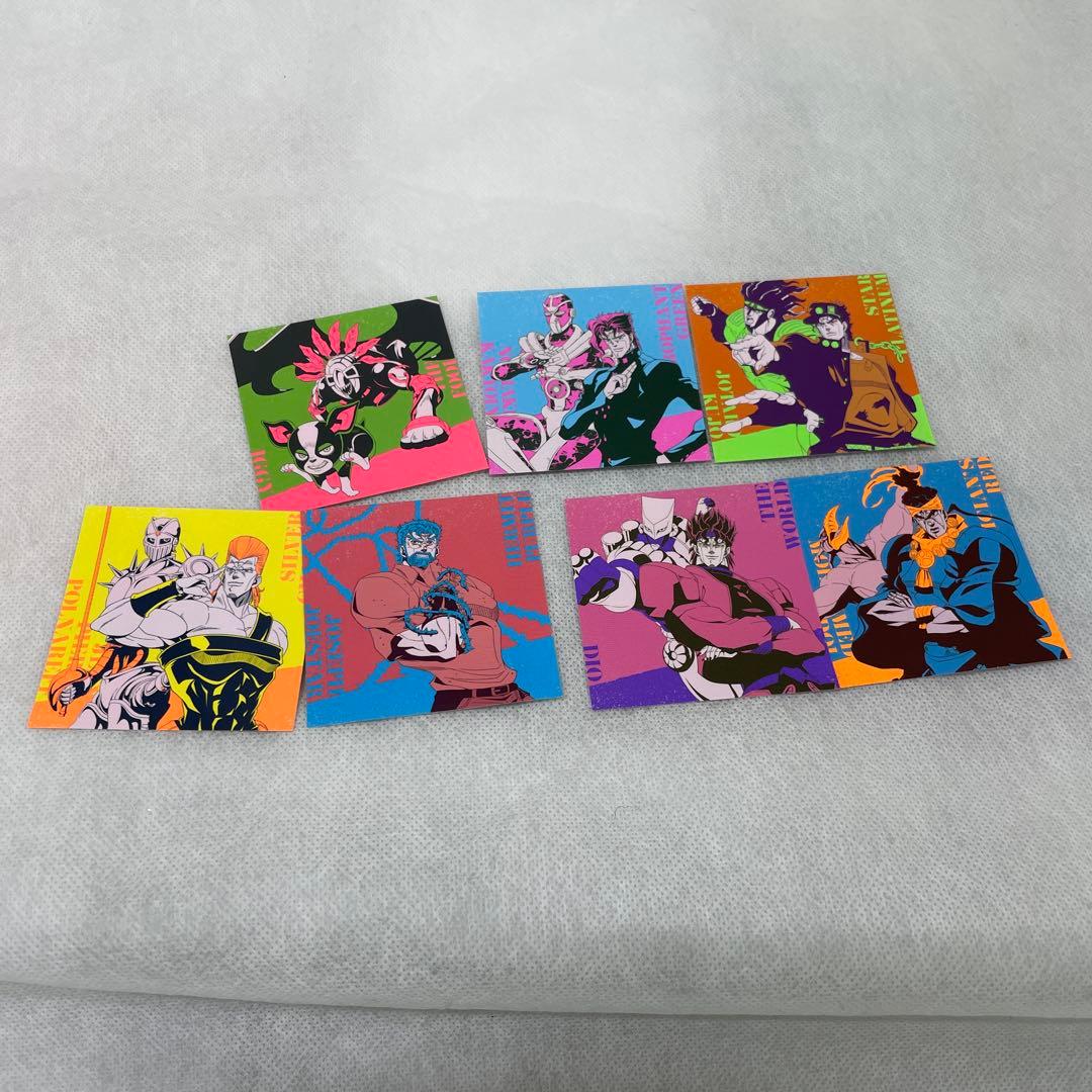 スシロー×JOJOコラボ　プレート4種　トラベルステッカー7種　ステッカー7種