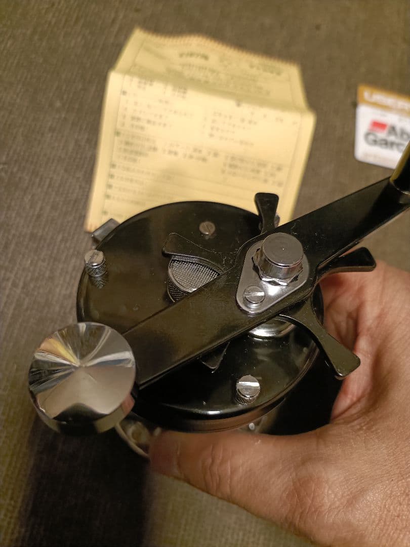 ​【上位機】Abu アンバサダー 7000C 黒マミヤOP期 渋谷サンスイ購入品