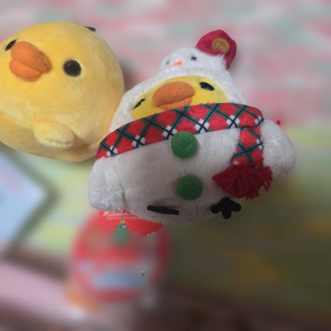 リラックマ リラックマストア クリスマスぬいぐるみ　キイロイトリ　15周年