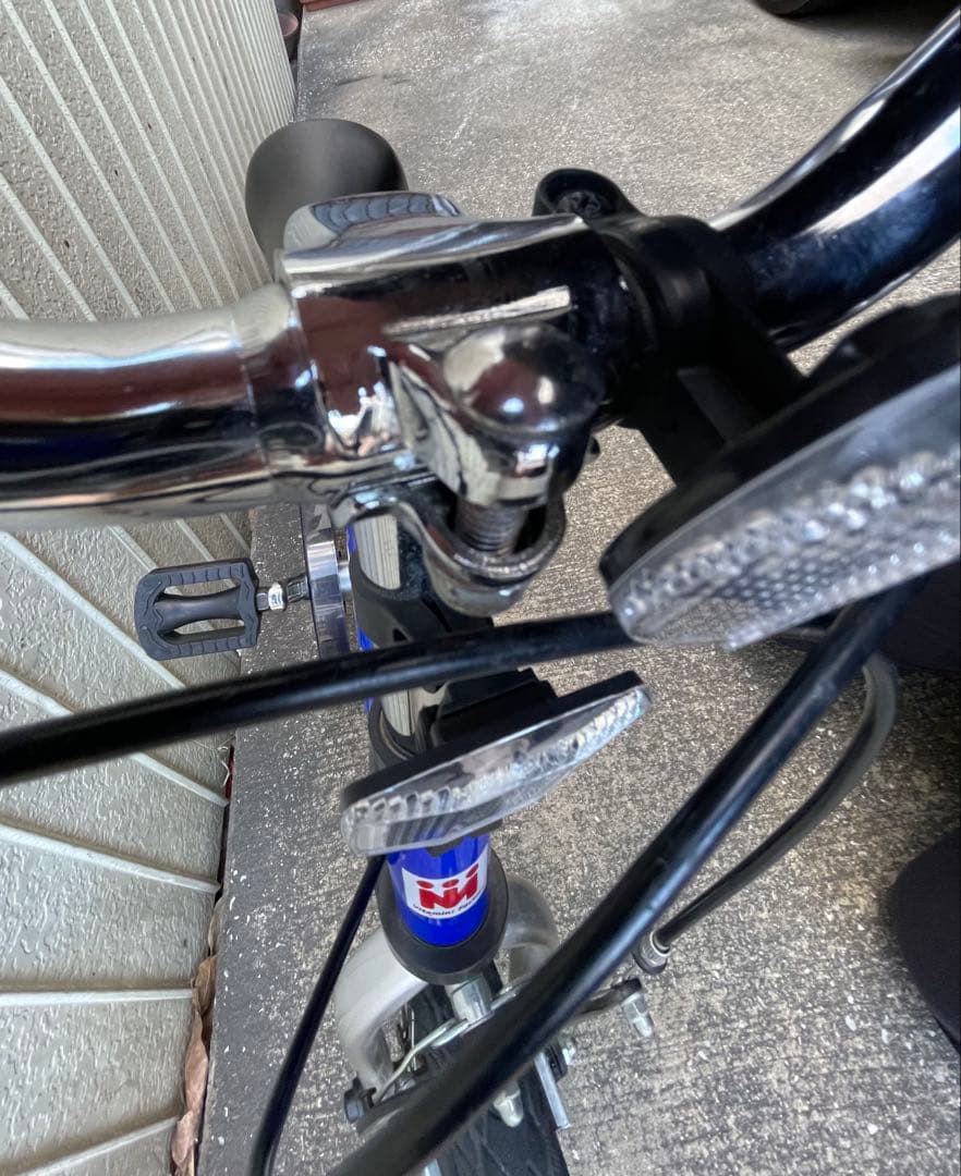 Henshin Bike 青 へんしんバイク キッズ 自転車12インチ