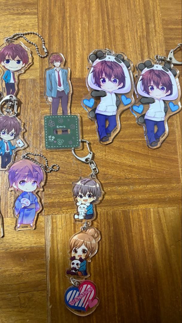 瀬戸口優 榎本夏のアクリルキーホルダーセット