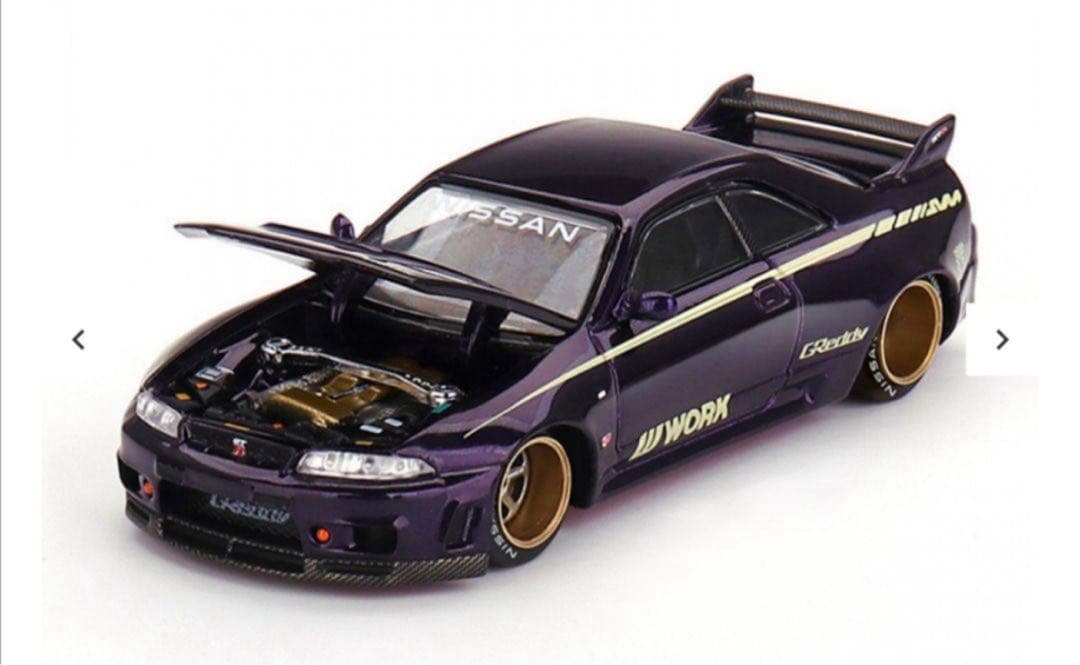 MINIGT 街道ハウス 日産 スカイライン GT-R R33 2台セット
