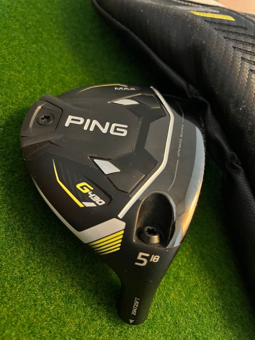 PING G430 MAX フェアウェイウッド 5W ヘッド純正ヘッドカバー有り