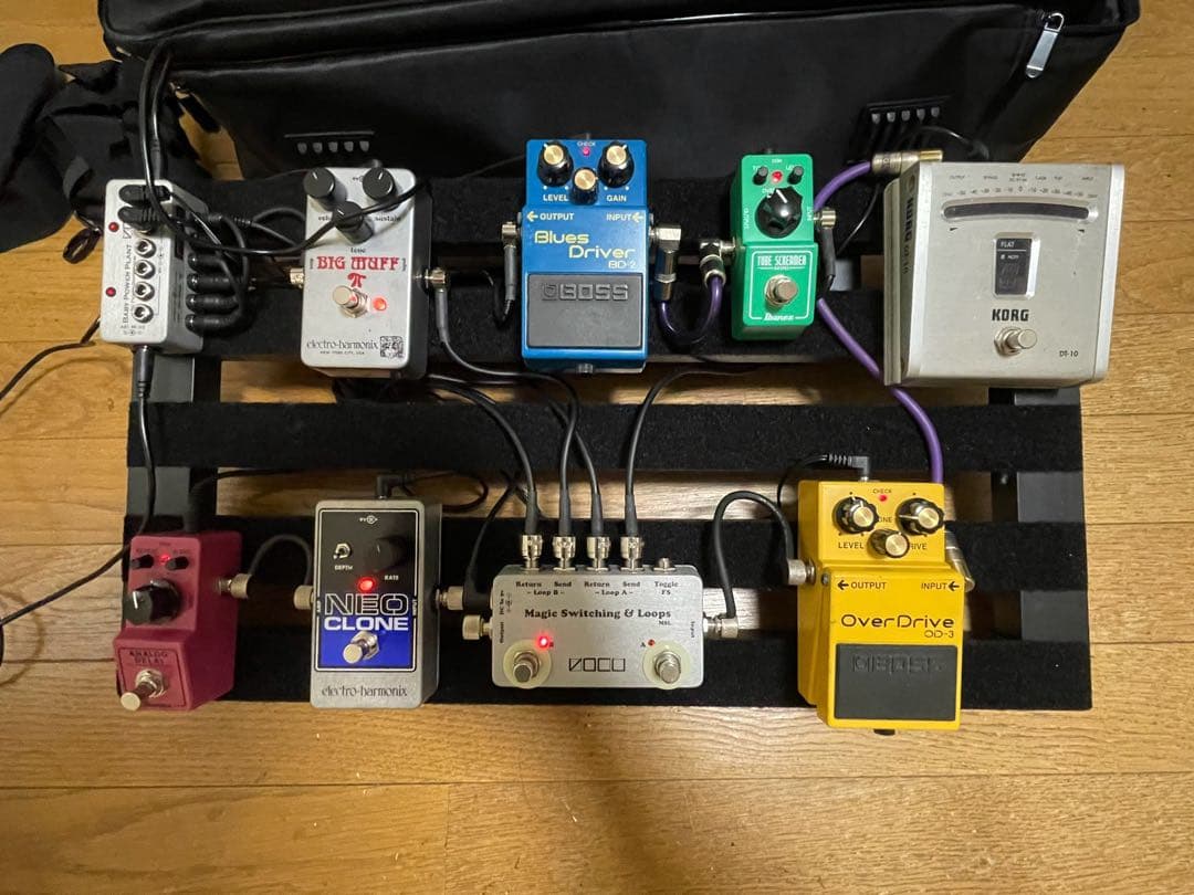 エフェクターボードセット BOSSやIbanez