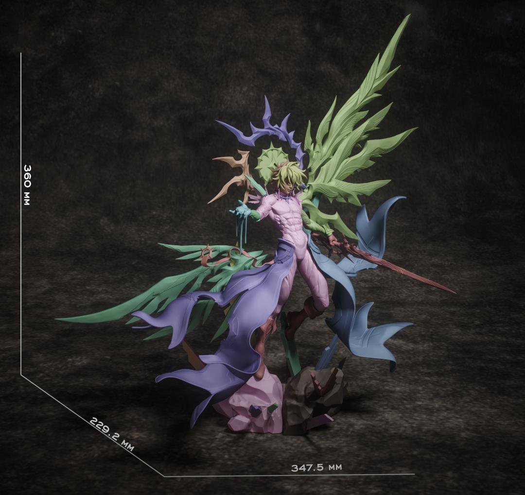 36CM　未塗装 未組立　フィギュア　ガレージキット　白厄　崩壊：スターレイル