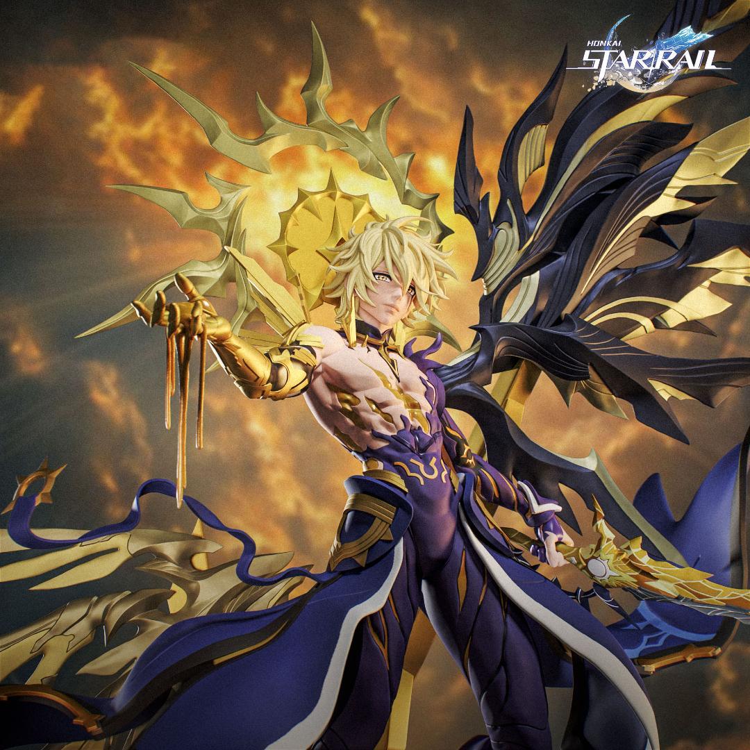 36CM　未塗装 未組立　フィギュア　ガレージキット　白厄　崩壊：スターレイル