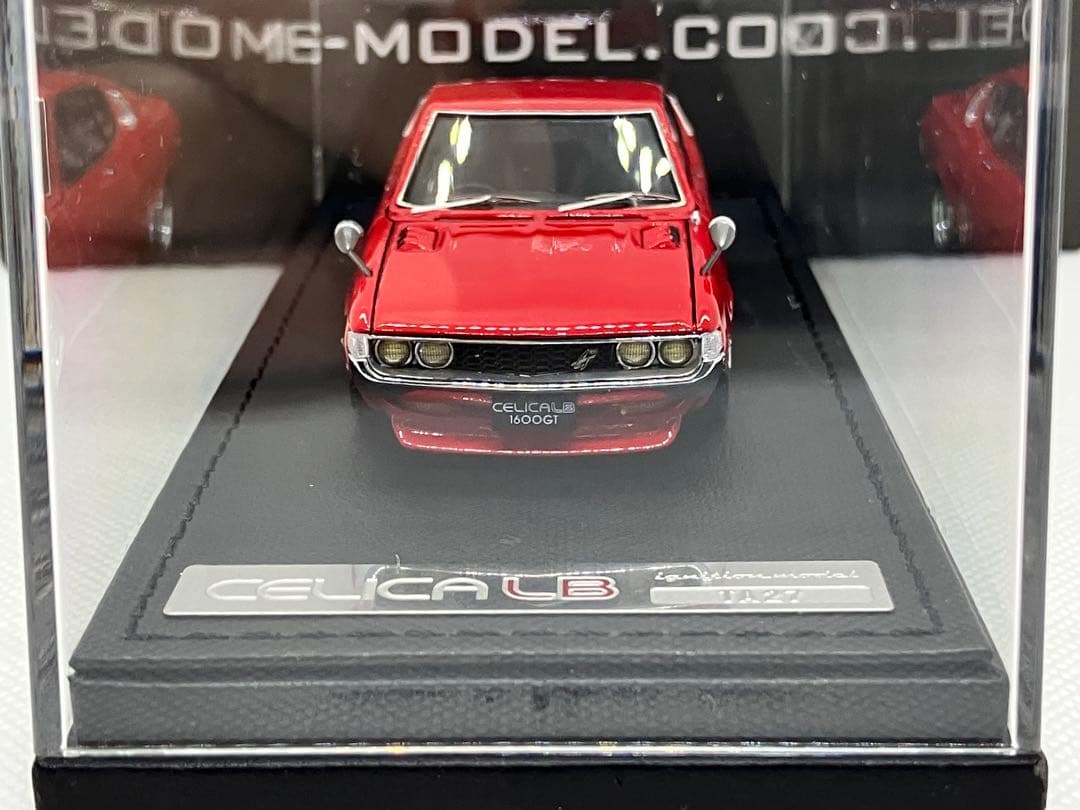 ★1/43★トヨタ セリカ リフトバック 1600GT★TA27★レッド★