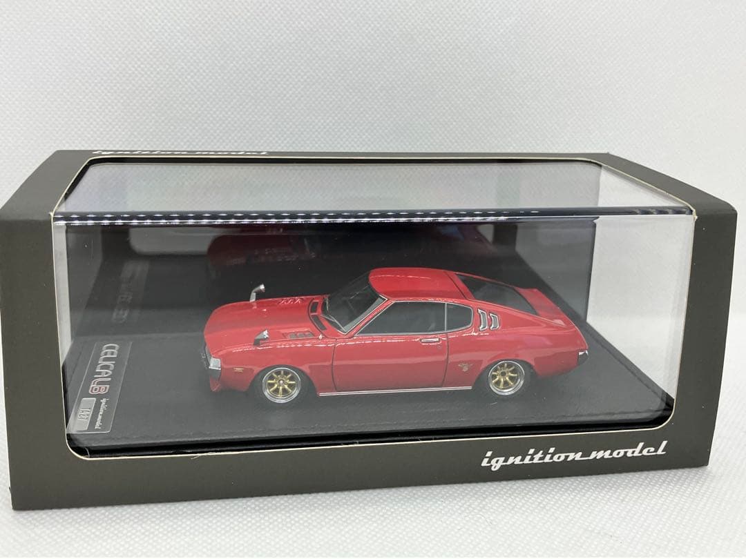 ★1/43★トヨタ セリカ リフトバック 1600GT★TA27★レッド★