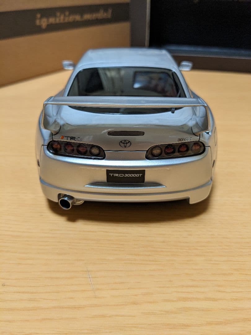 イグニッションモデル1/18　トヨタ スープラ(A80) TRD 3000GT
