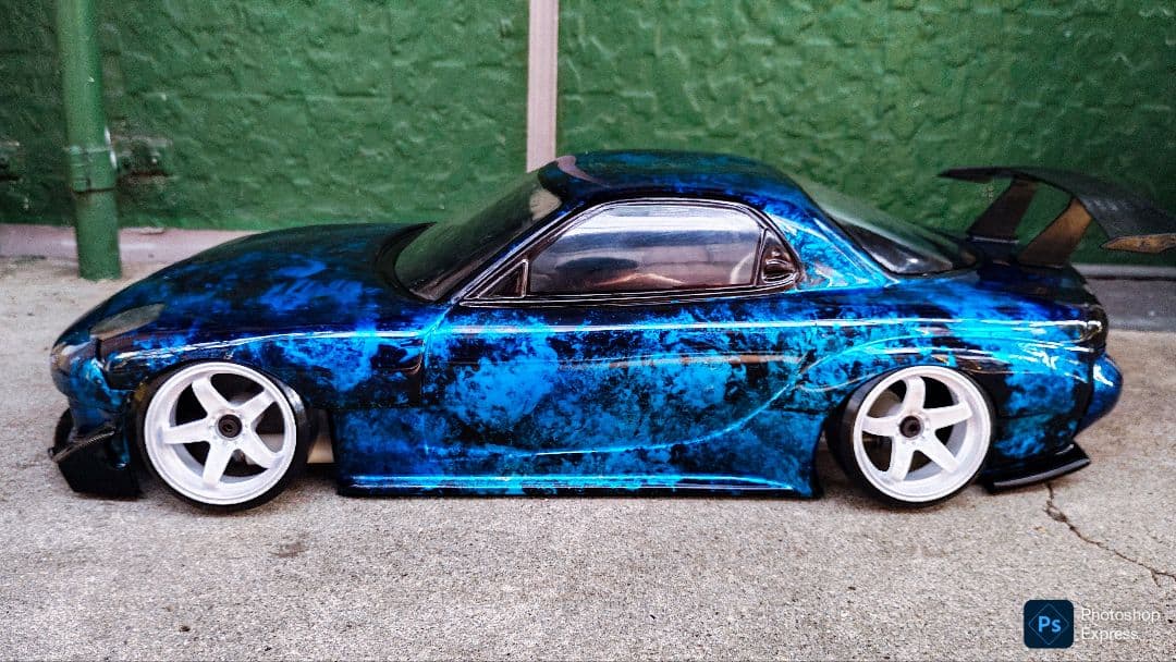 D-LIKE RX-7 FD3s 塗装済みボディ