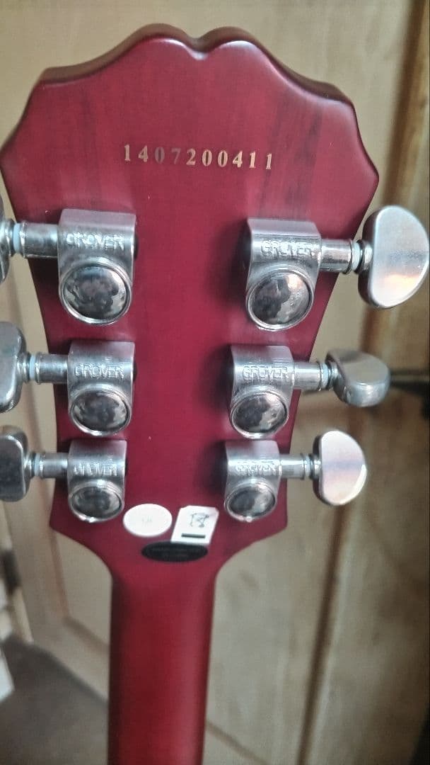 【マホガニー】Epiphone SG エレキギター バーガンディ(ワインレッド)