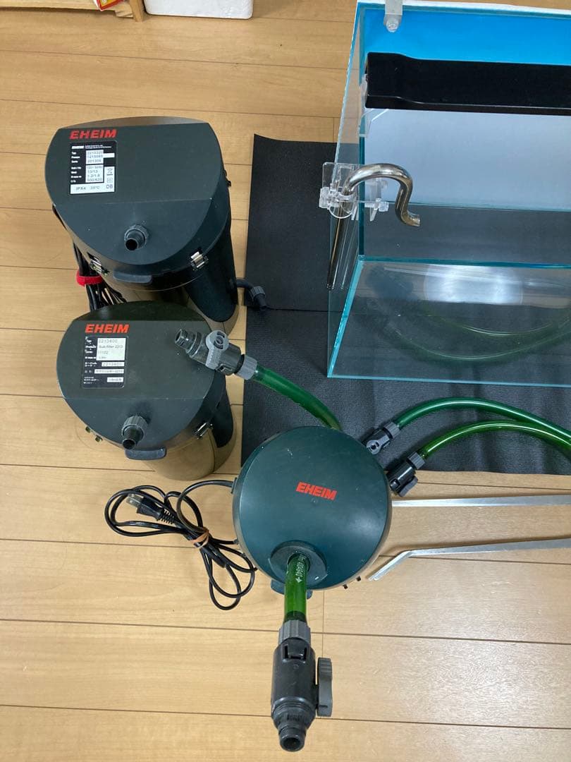 引き取り限定　ADA 60cm ガラス水槽セット