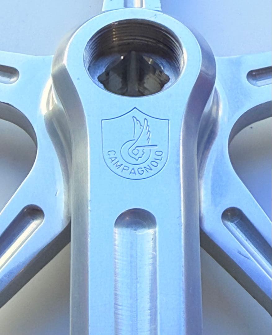 【超美品】カンパニョーロスーパレコードクランク 170mm (PCD144mm)
