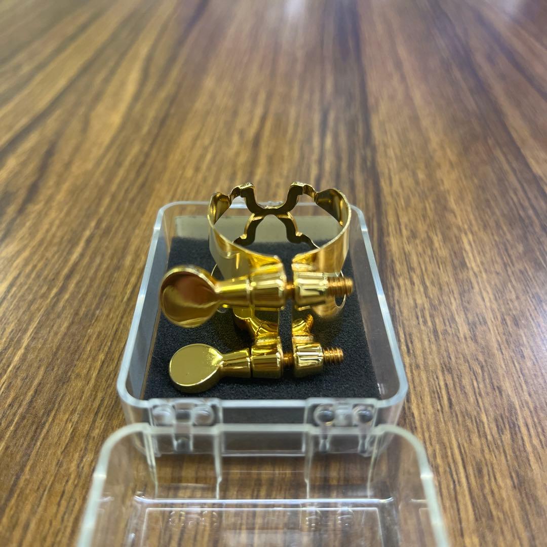 ハリソン クラリネットリガチャー金メッ キ