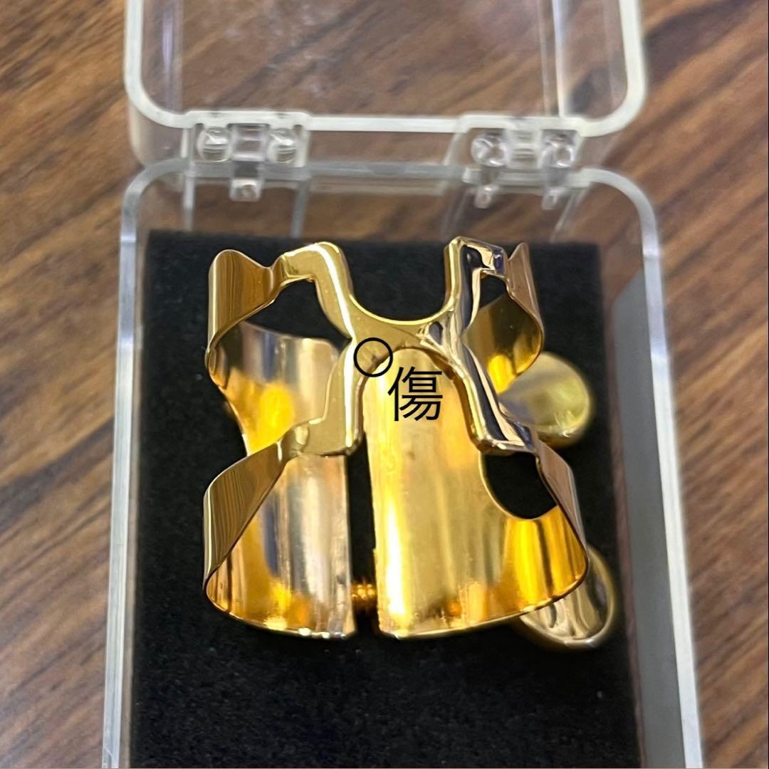 ハリソン クラリネットリガチャー金メッ キ
