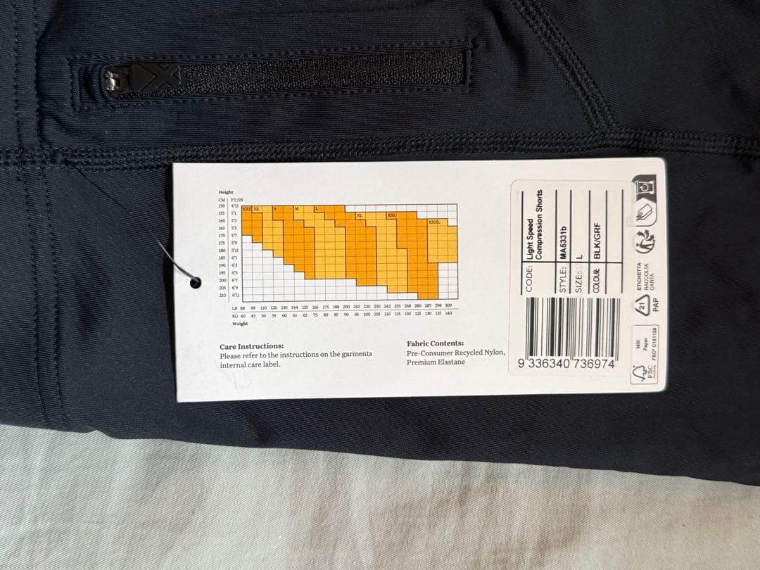 陸上用パンツ 2XU MCS RUN COMP SHORTS MA5331B