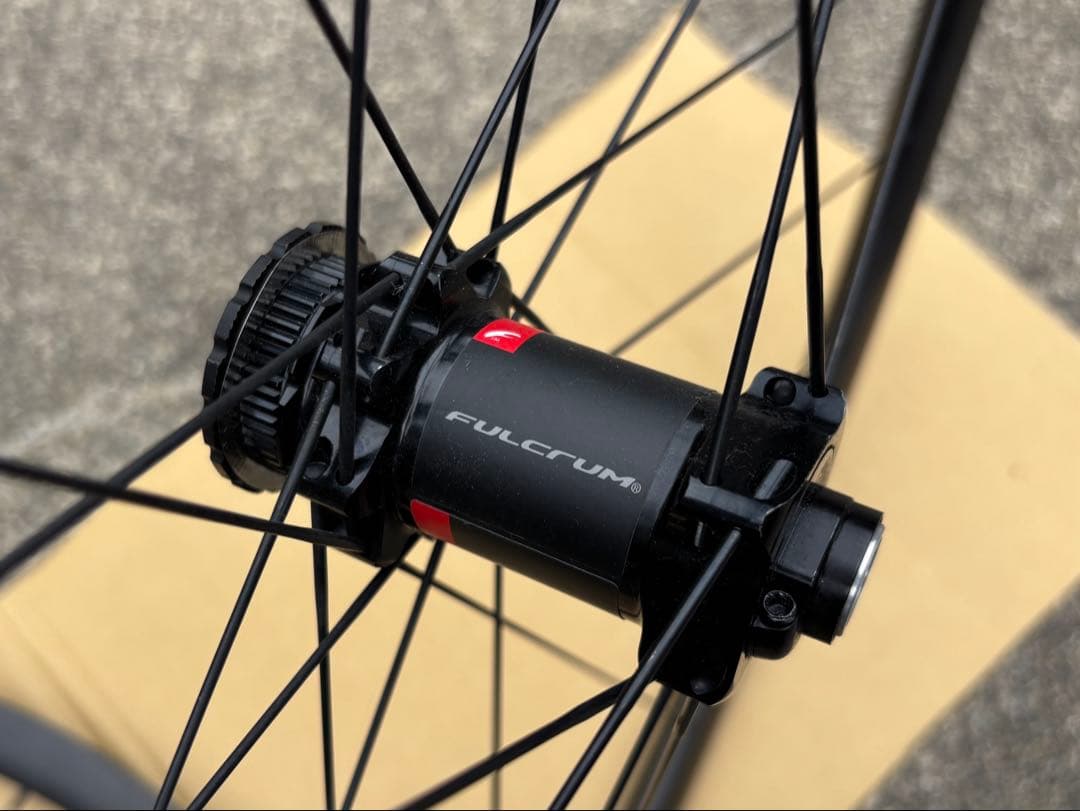 送込 Fulcrum RACING5 DB 17C 1560㌘ 新品ローター付