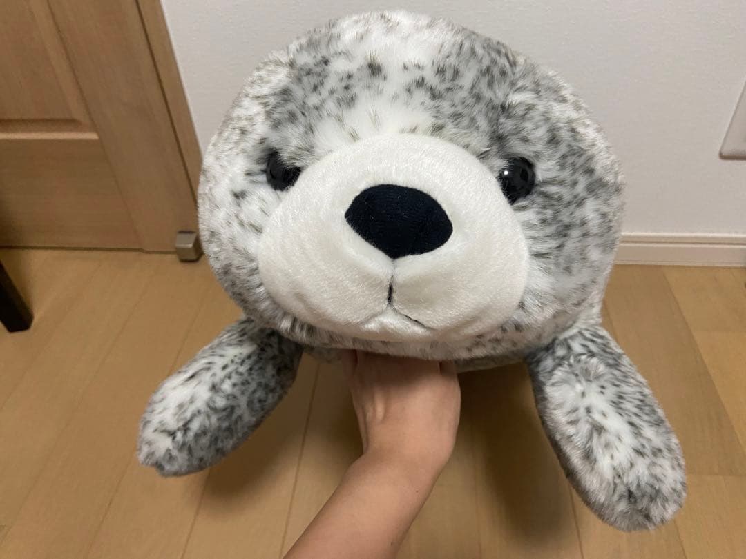 ゴマフアザラシ　ぬいぐるみ　CUTE キュート　特大　85センチ