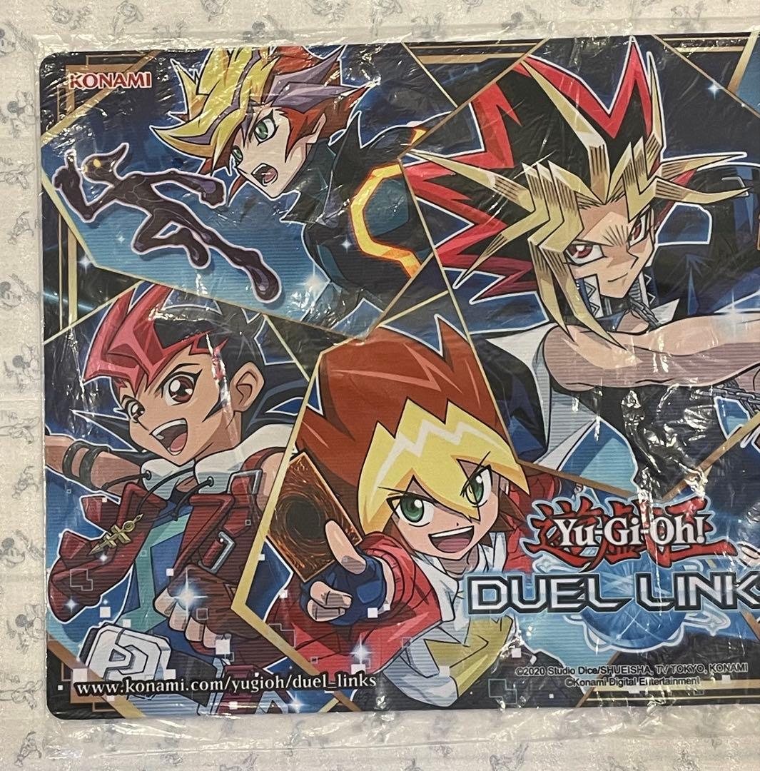 新品未開封 歴代主人公 デュエルリンクス プレイマット 遊戯王