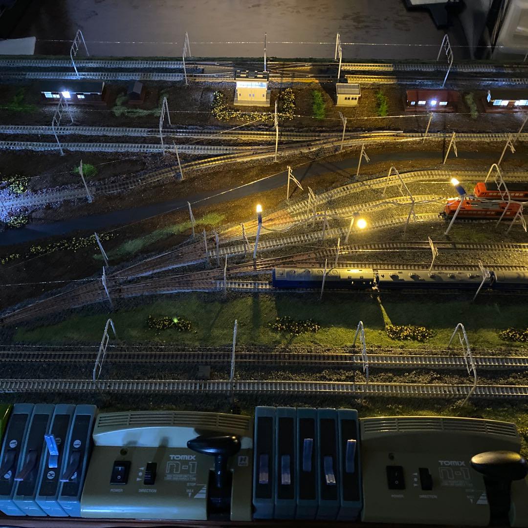 nゲージジオラマ 複線と車両基地と保線区